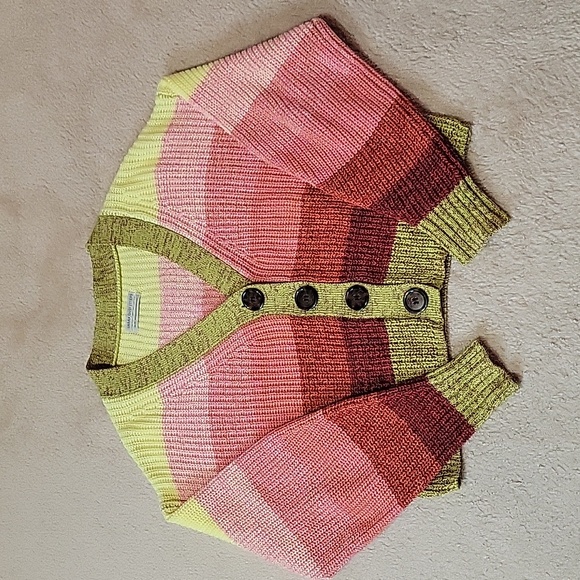 Urban Outfitters Striped Oversized Cardigan US XS NWOT - Picture 5 of 12